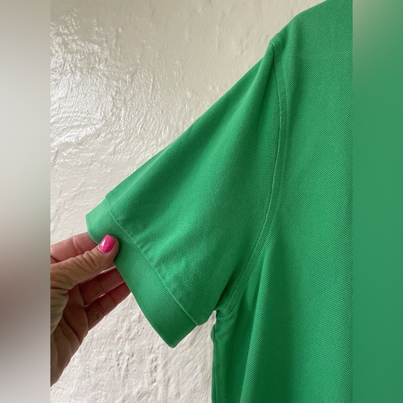 Men’s green Lily Pulitzer via Palm Beach golf polo shirt; size M - Picture 3 of 8